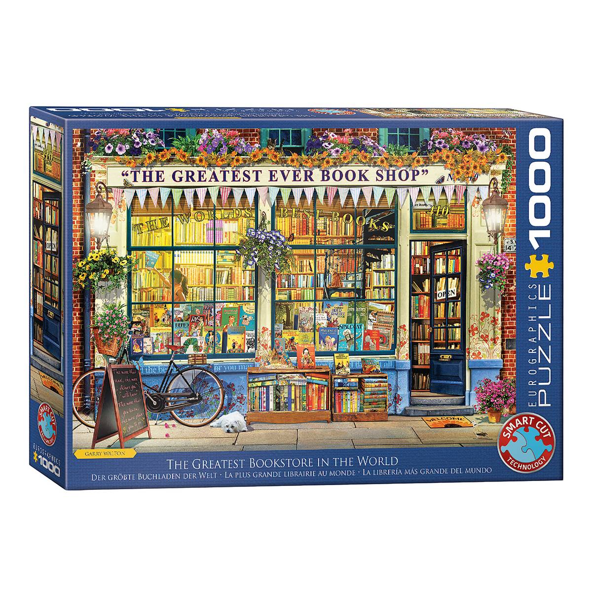 Eurographics Greatest Bookstore Jigsaw Puzzle 1000 Pieces
