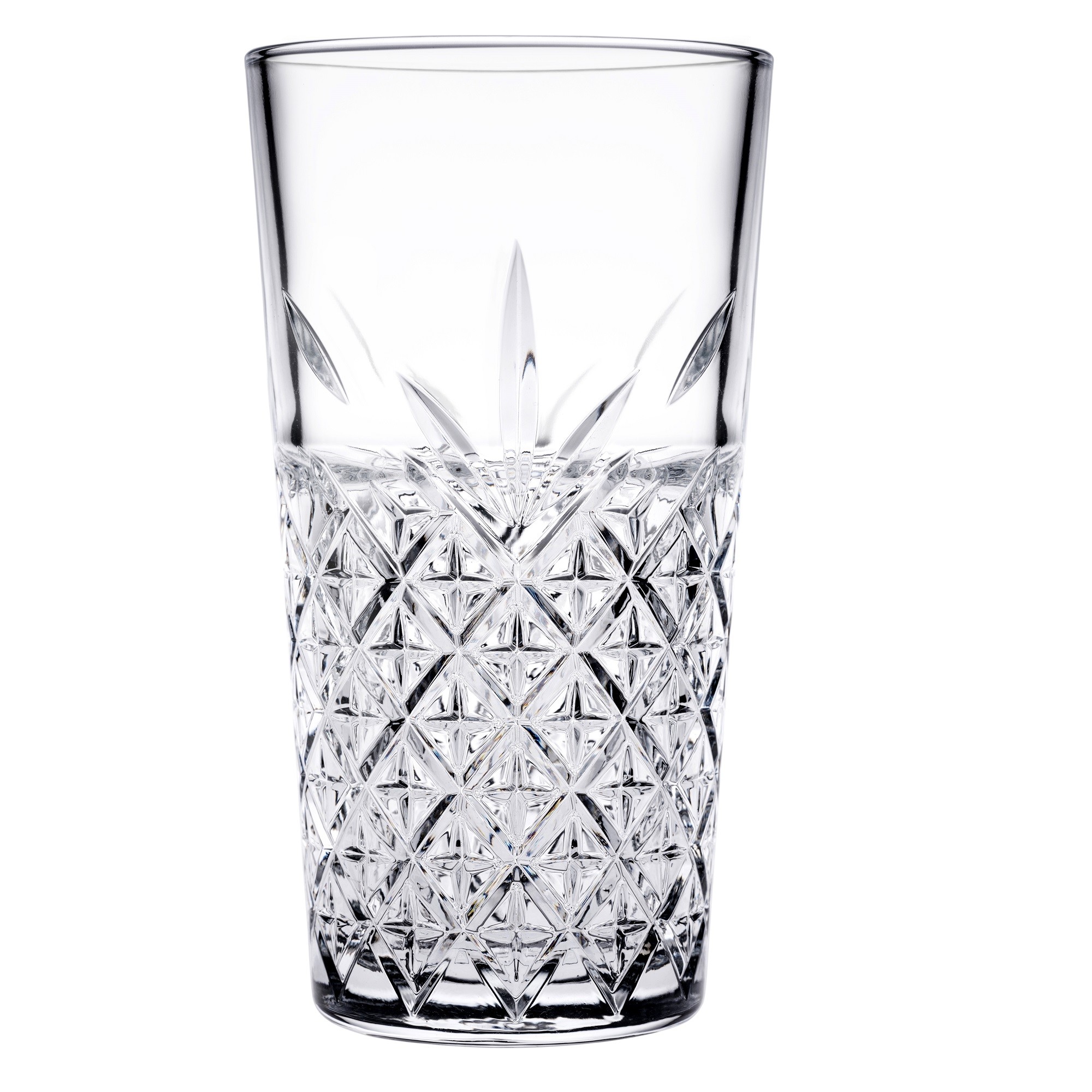 Komplet 4 szklanek wysokich Timeless 470 ml- szkło hartowane