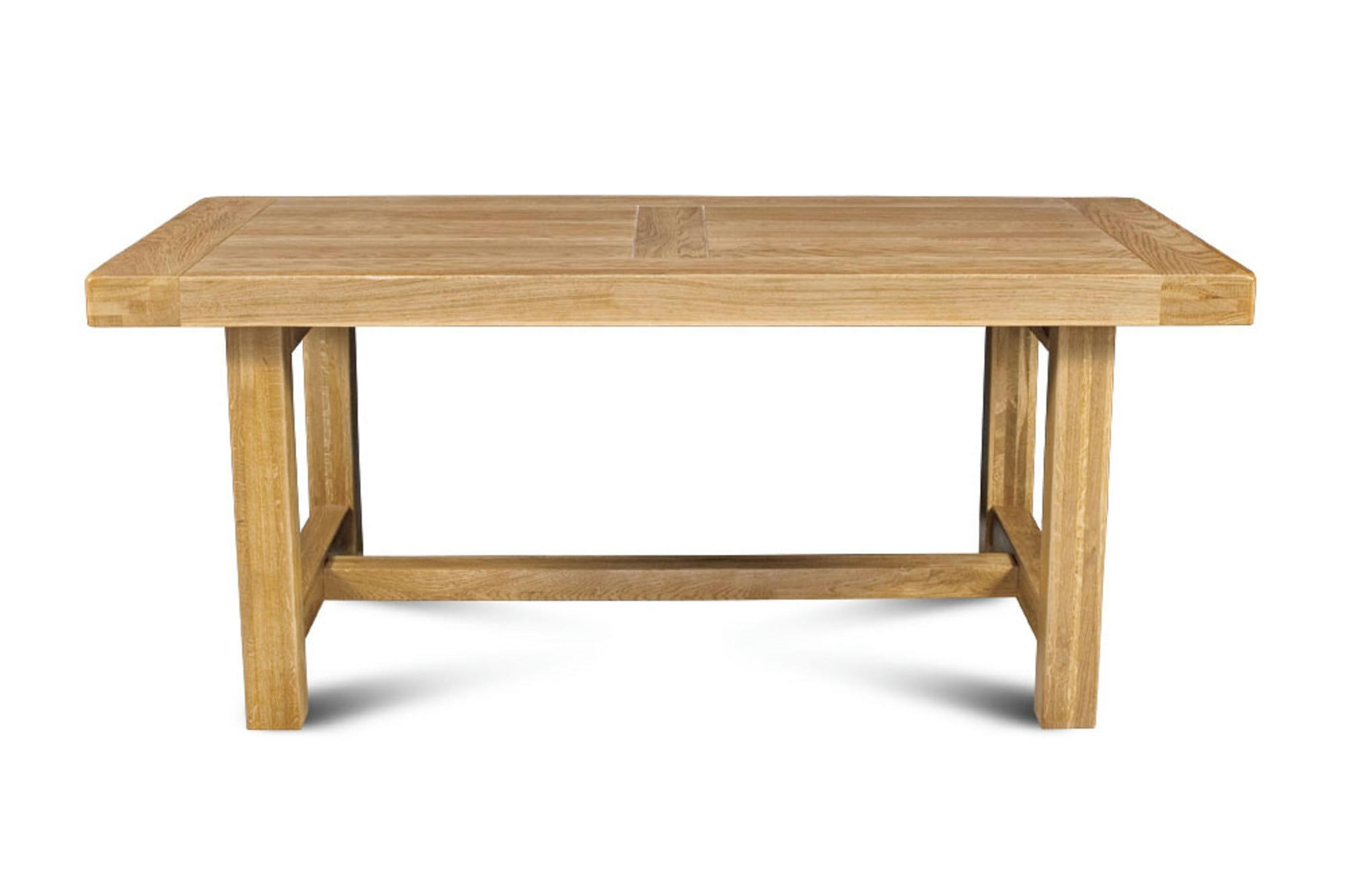 LA BRESSE - Table de ferme campagnarde bois chêne massif L180