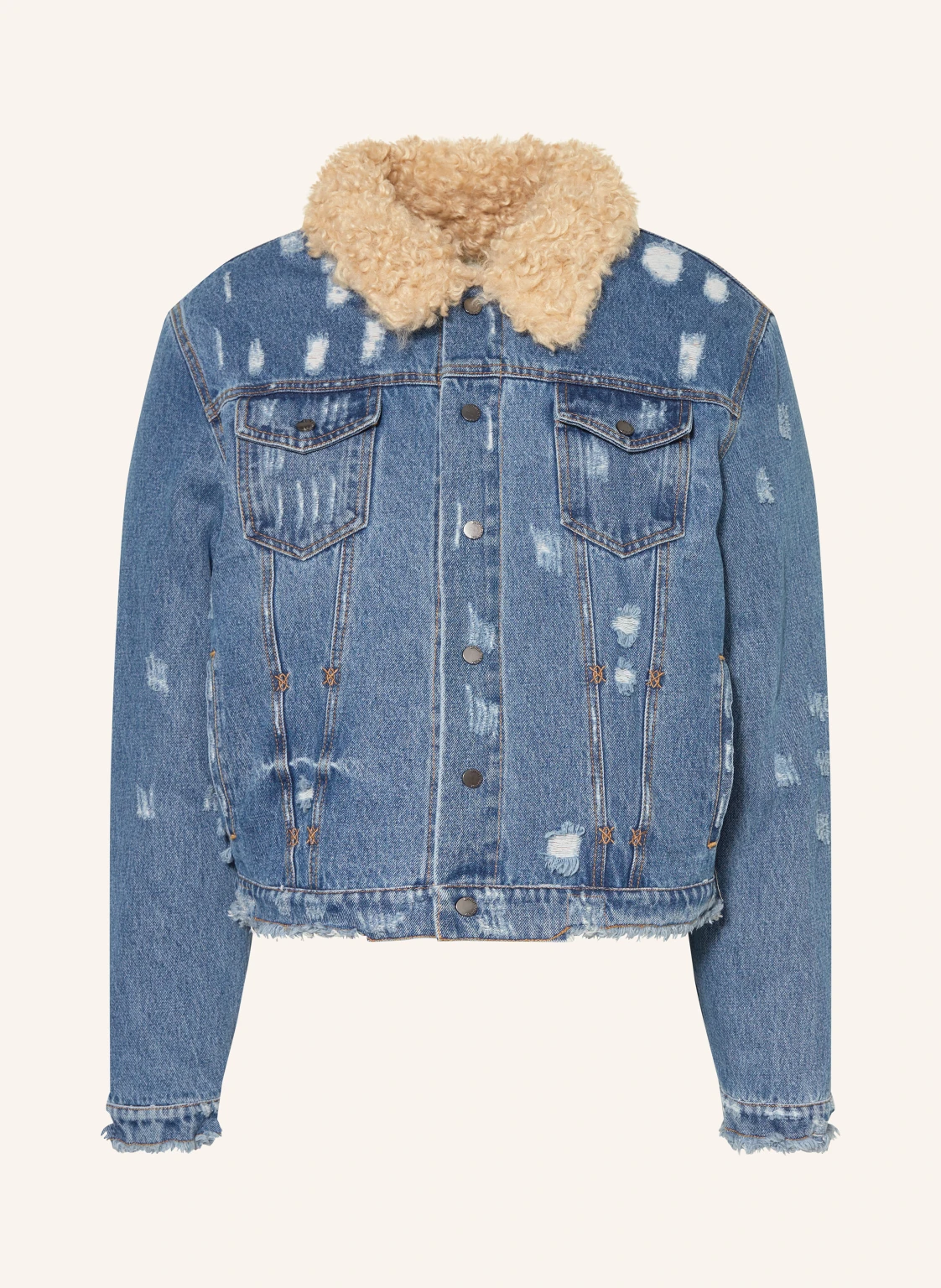 DAILY PAPER Jeansjacke zum Wenden