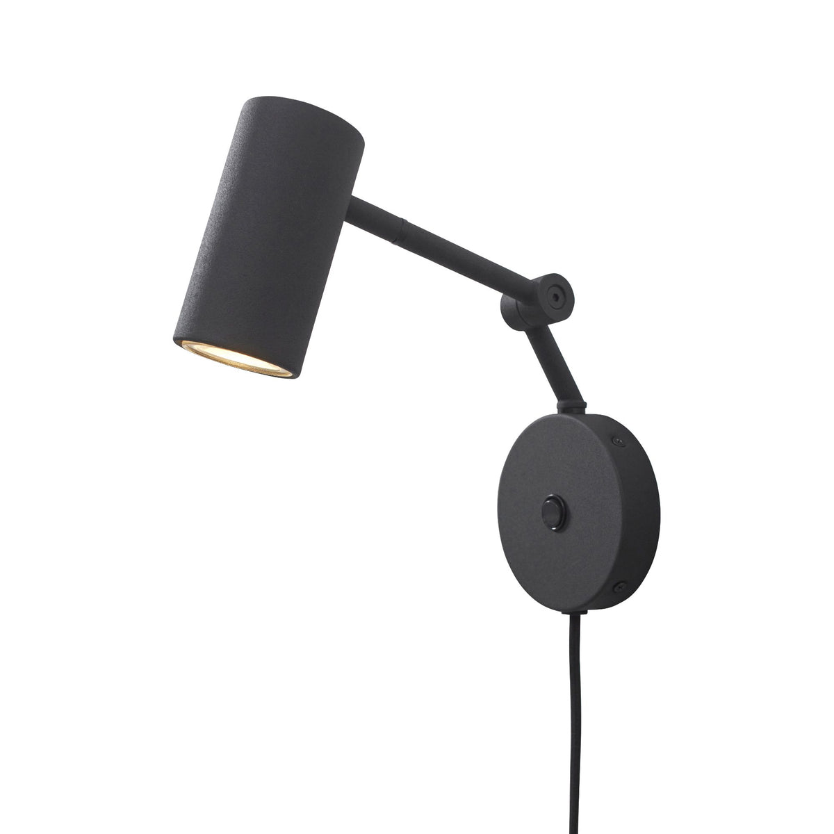 it's about RoMi wandlamp Montreux - zwart - Ø6cm