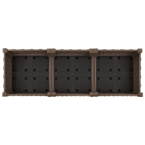 NNEVL Raised Bed 120x40x23 cm Polypropylene