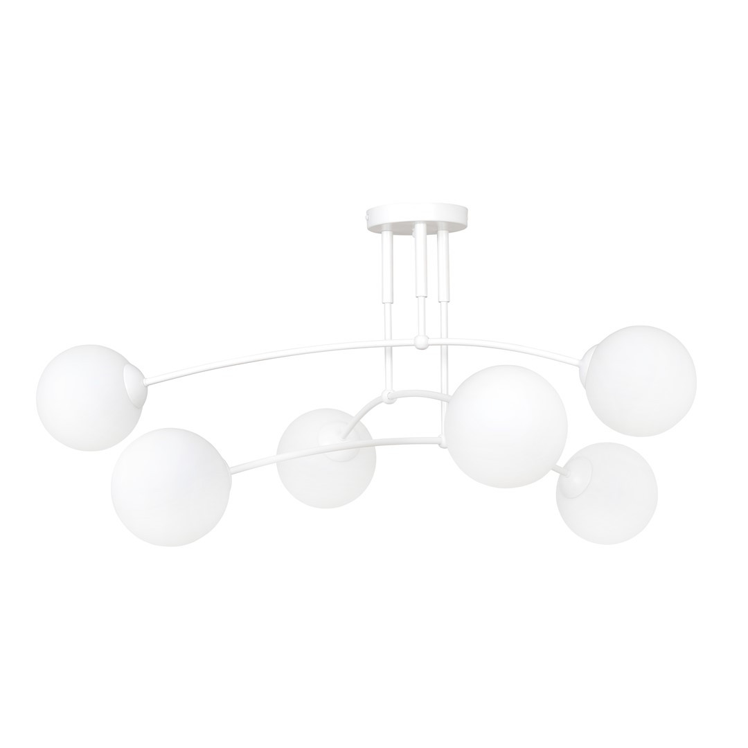 Lampa Sufitowa Pregos 6 White