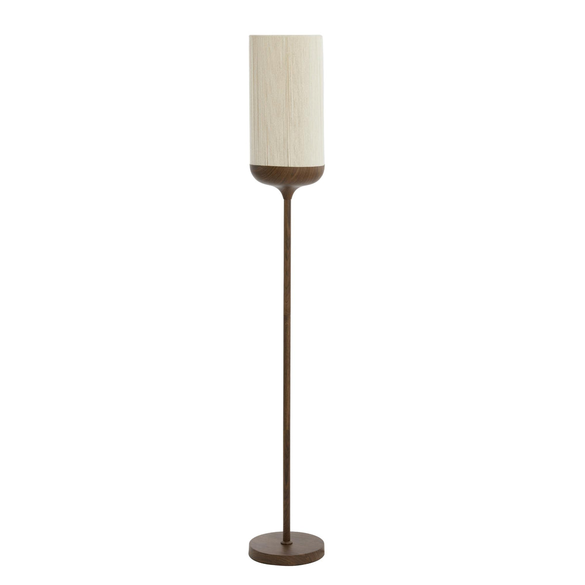 Light & Living vloerlamp Dania - bruin - Ø23cm