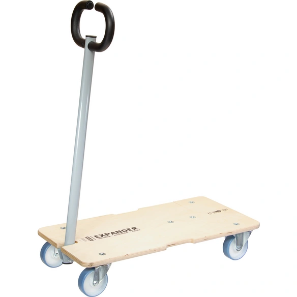 Transporthilfe »STAR CARRIER EXTENDABLE MM«, braun, BxH: 370 x 145 mm, max. Tragfähigkeit: 200 kg