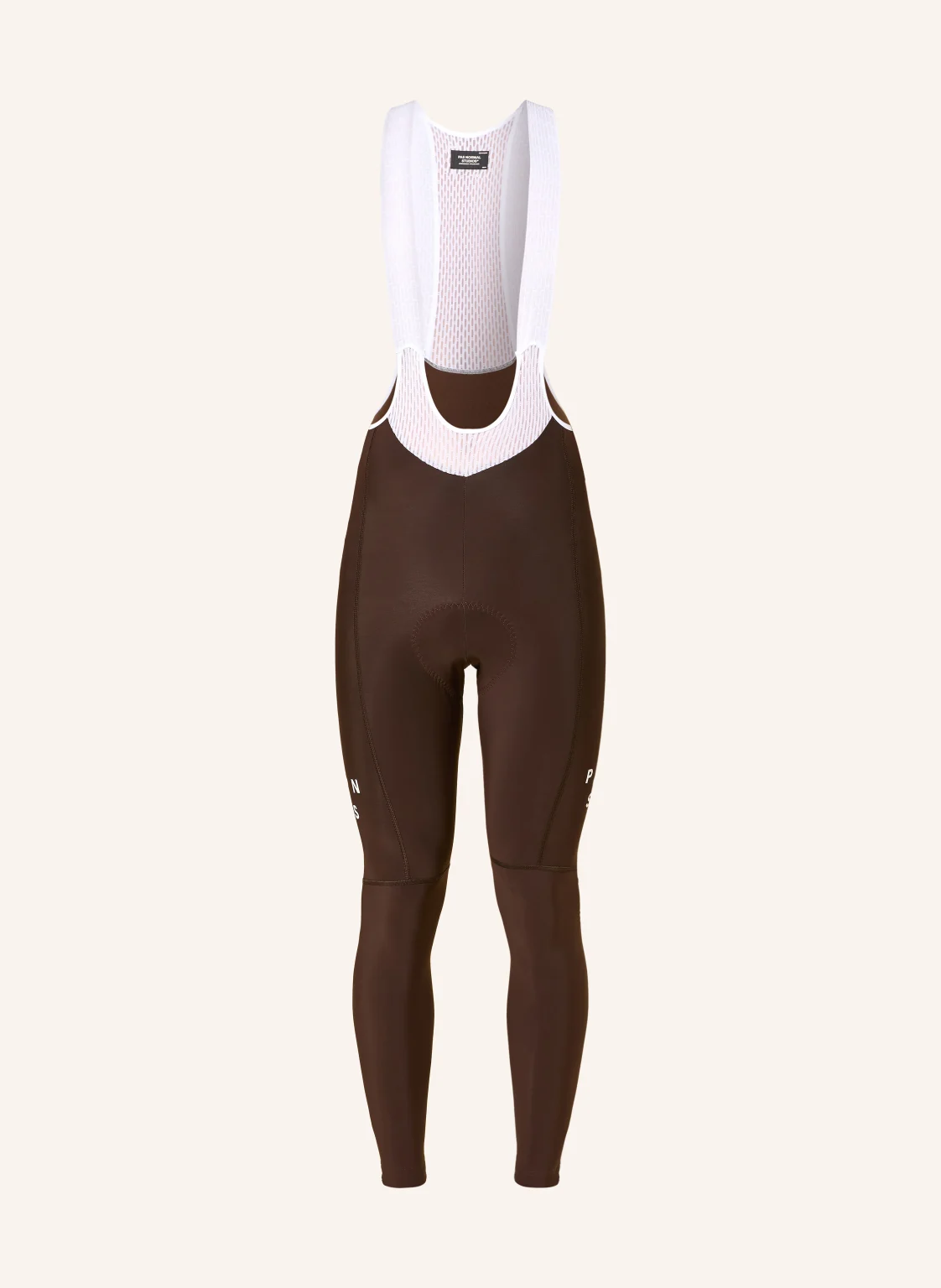 PAS NORMAL STUDIOS Radhose MECHANISM THERMAL LONG BIBS mit Trägern und gepolstertem Einsatz