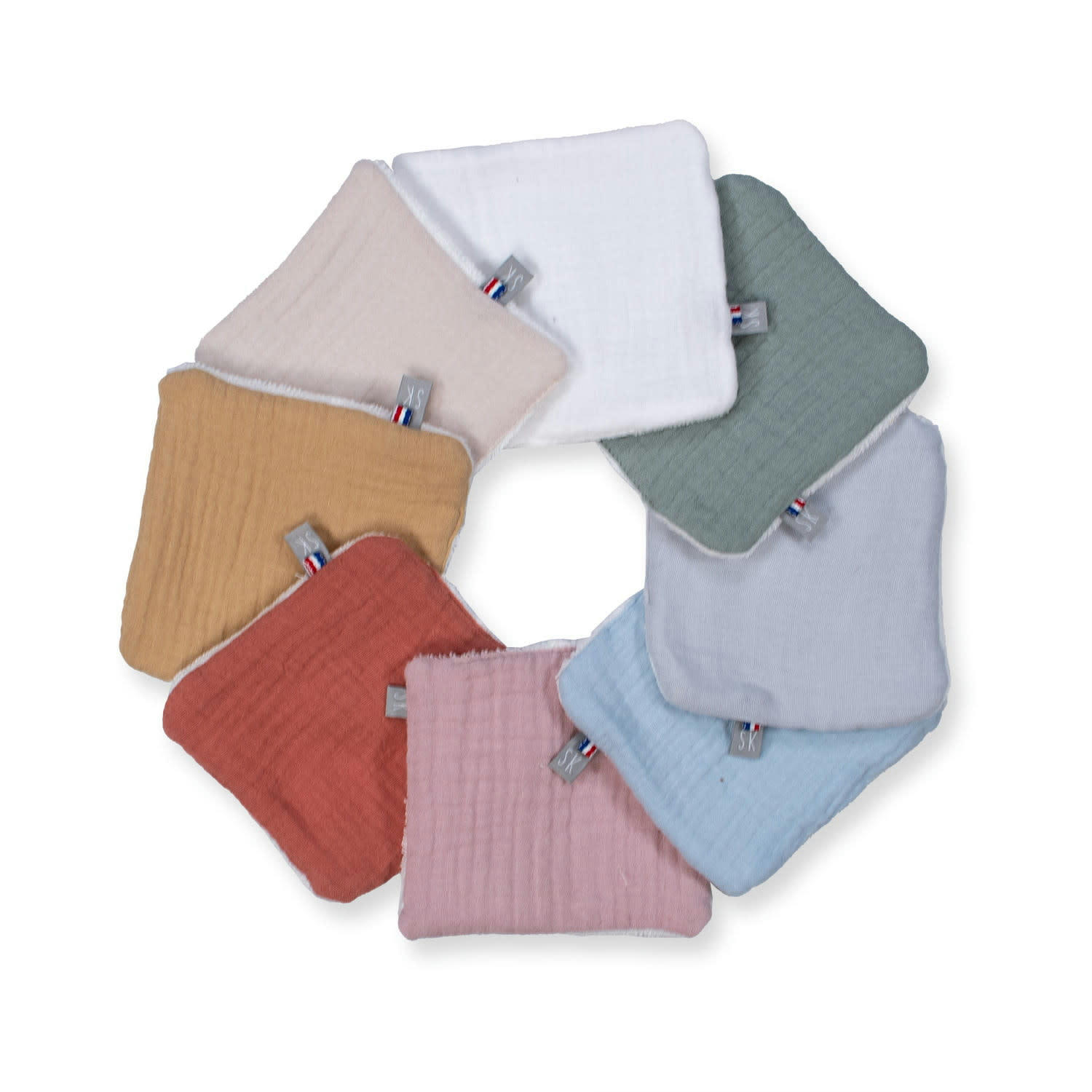 JEANNE - Lingettes lavables 8 pièces  Jeanne