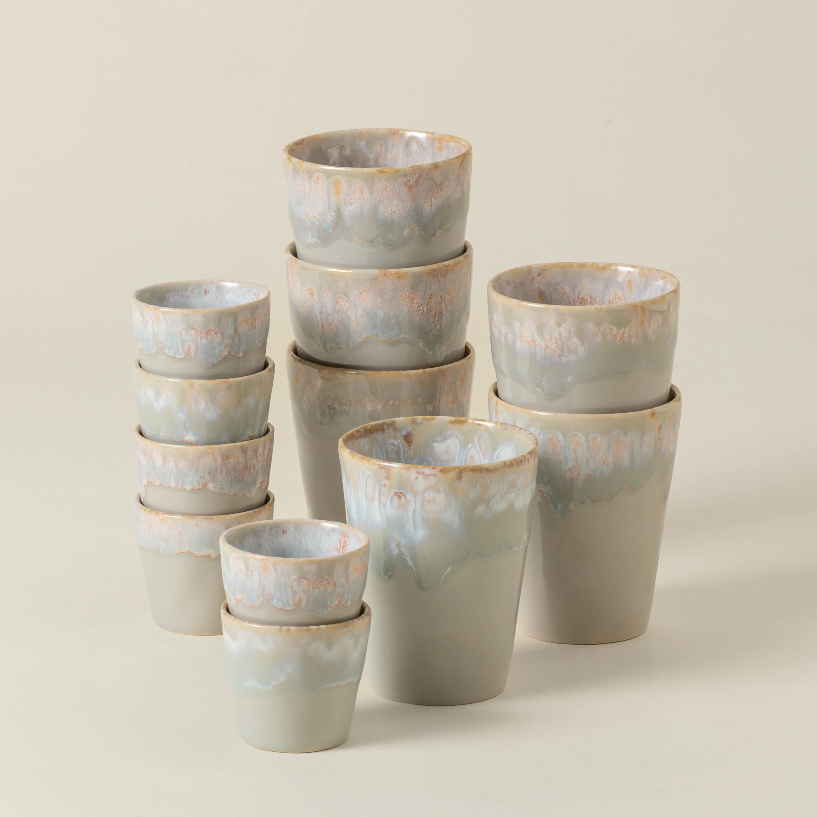 12-Piece Set Espresso & Mocha Cups Grespresso