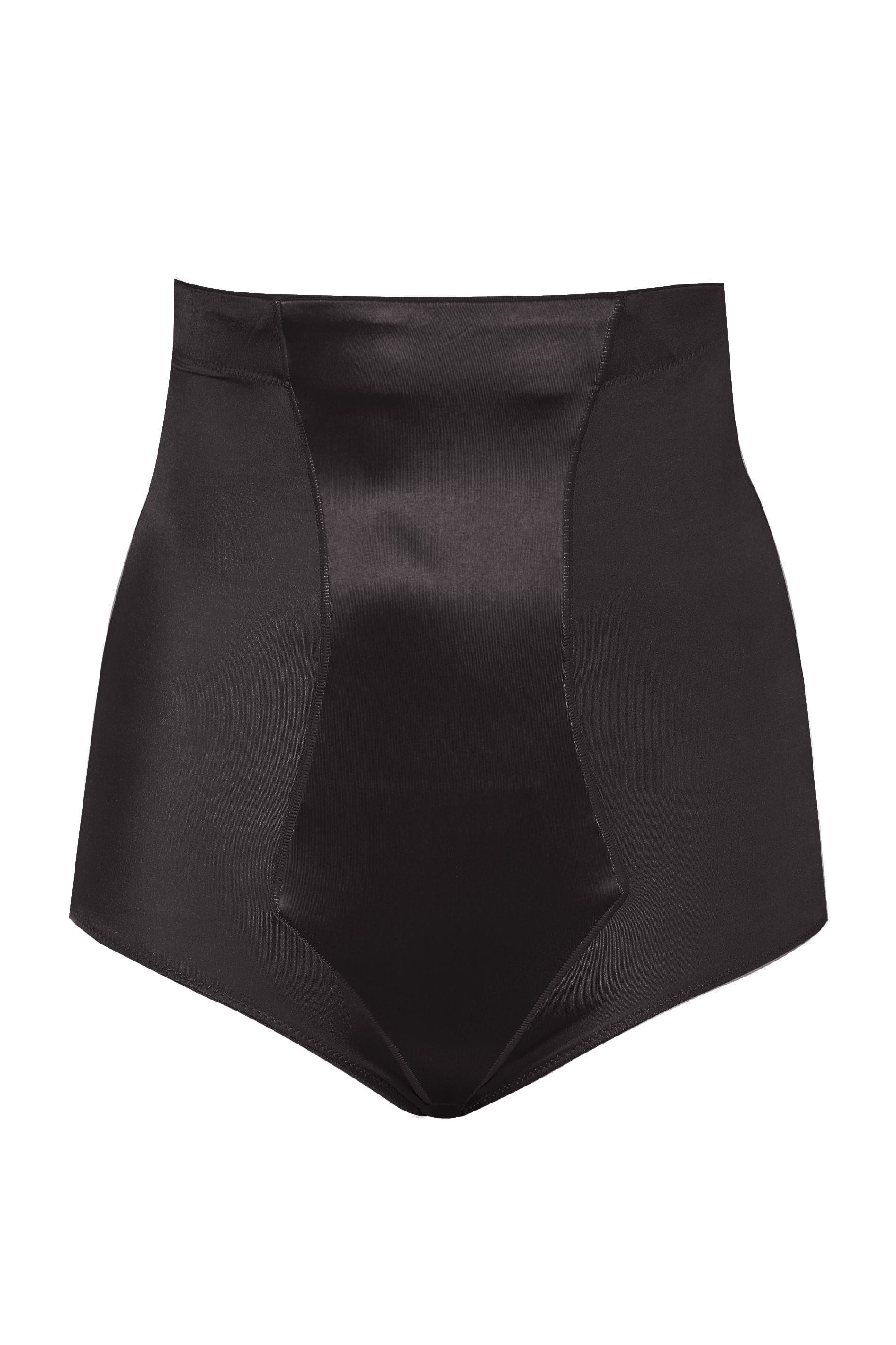 Yours Satin High Waist Control Brief