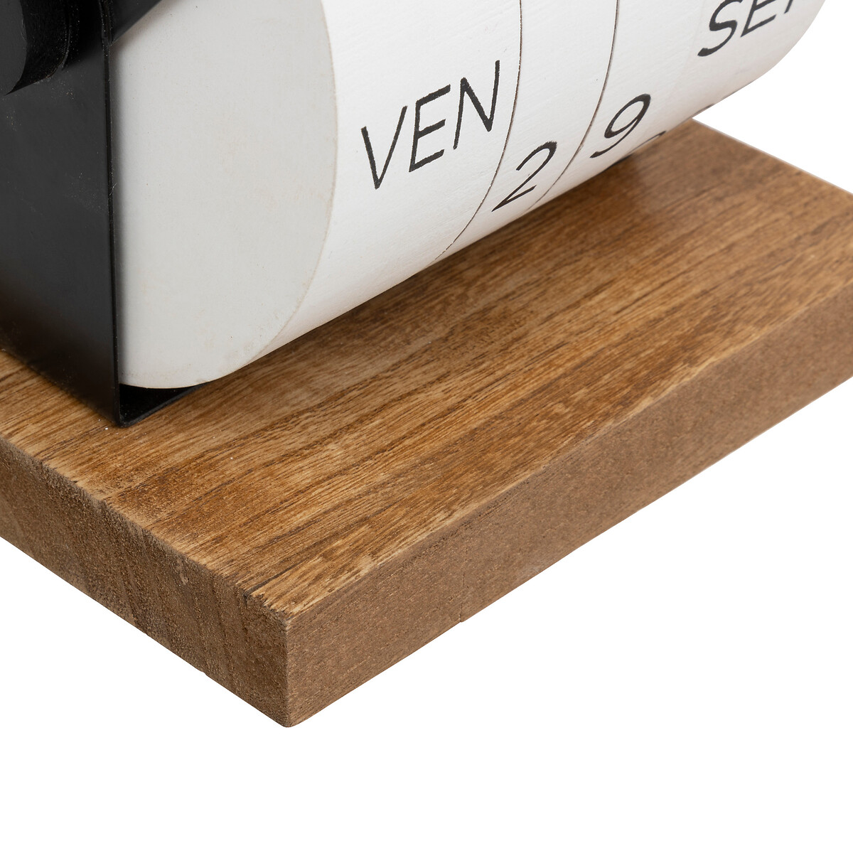 "Be vintage" calendar Wood, H.15 cm