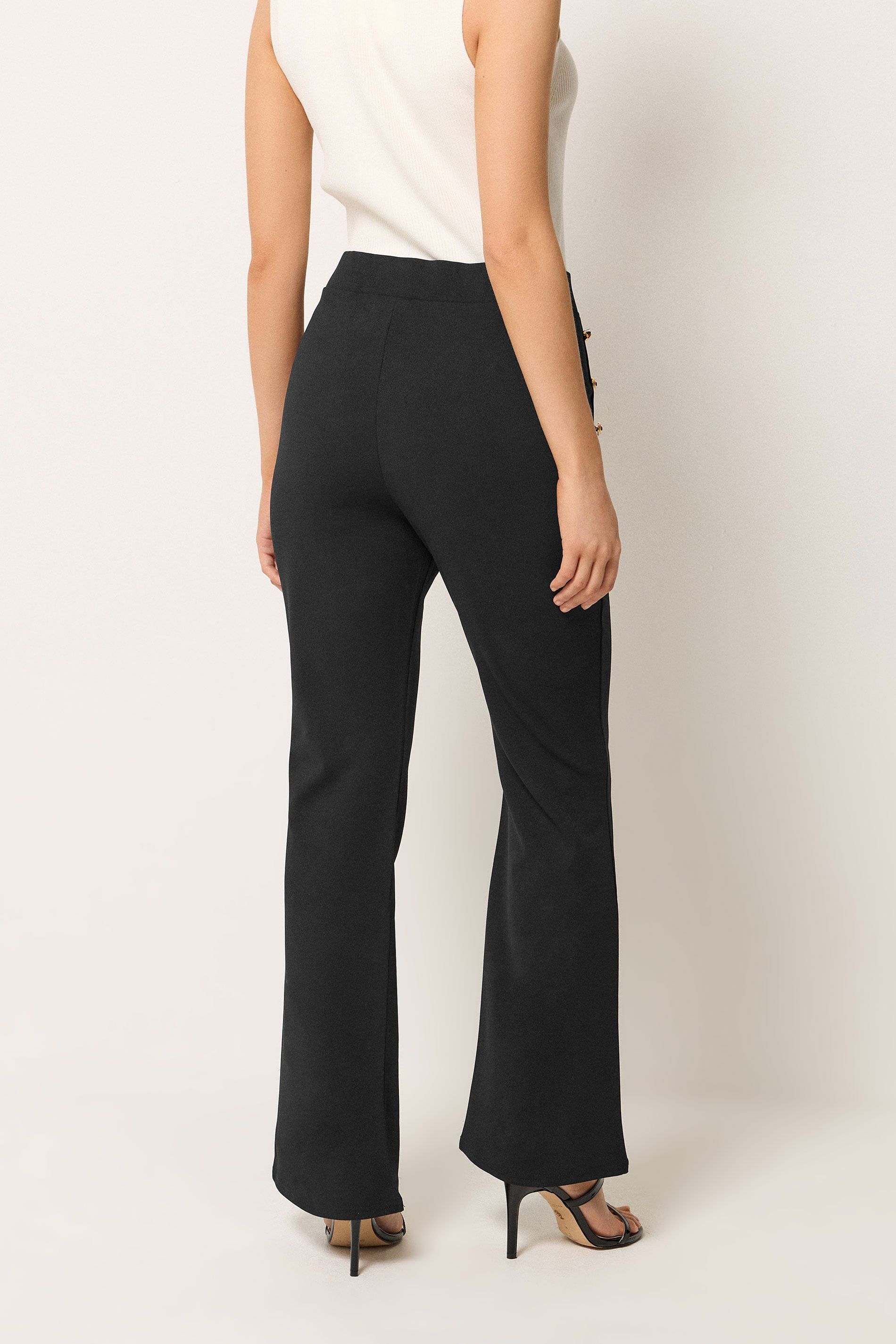 Star by Julien Macdonald Button Detail Flared Trousers