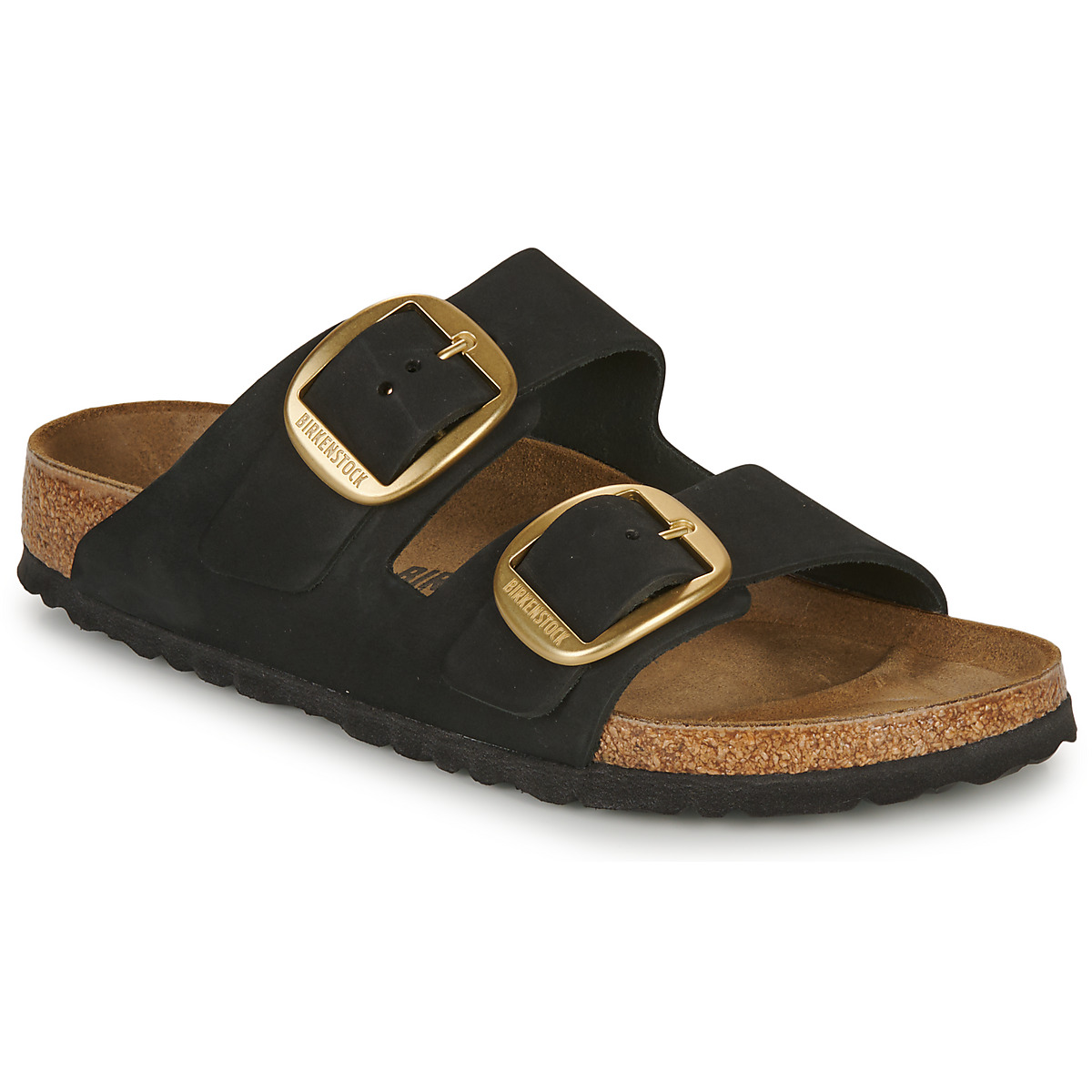 BIRKENSTOCK - Arizona Big Buckle - Nubuck /  black