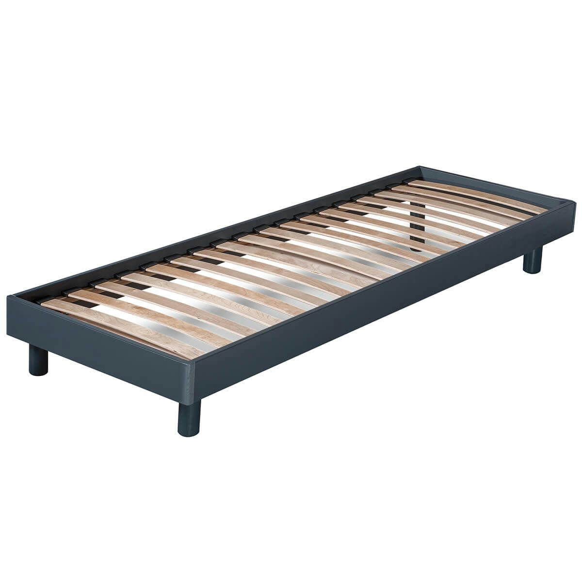 NEOKIT - Sommier  démontable 90x190 anthracite