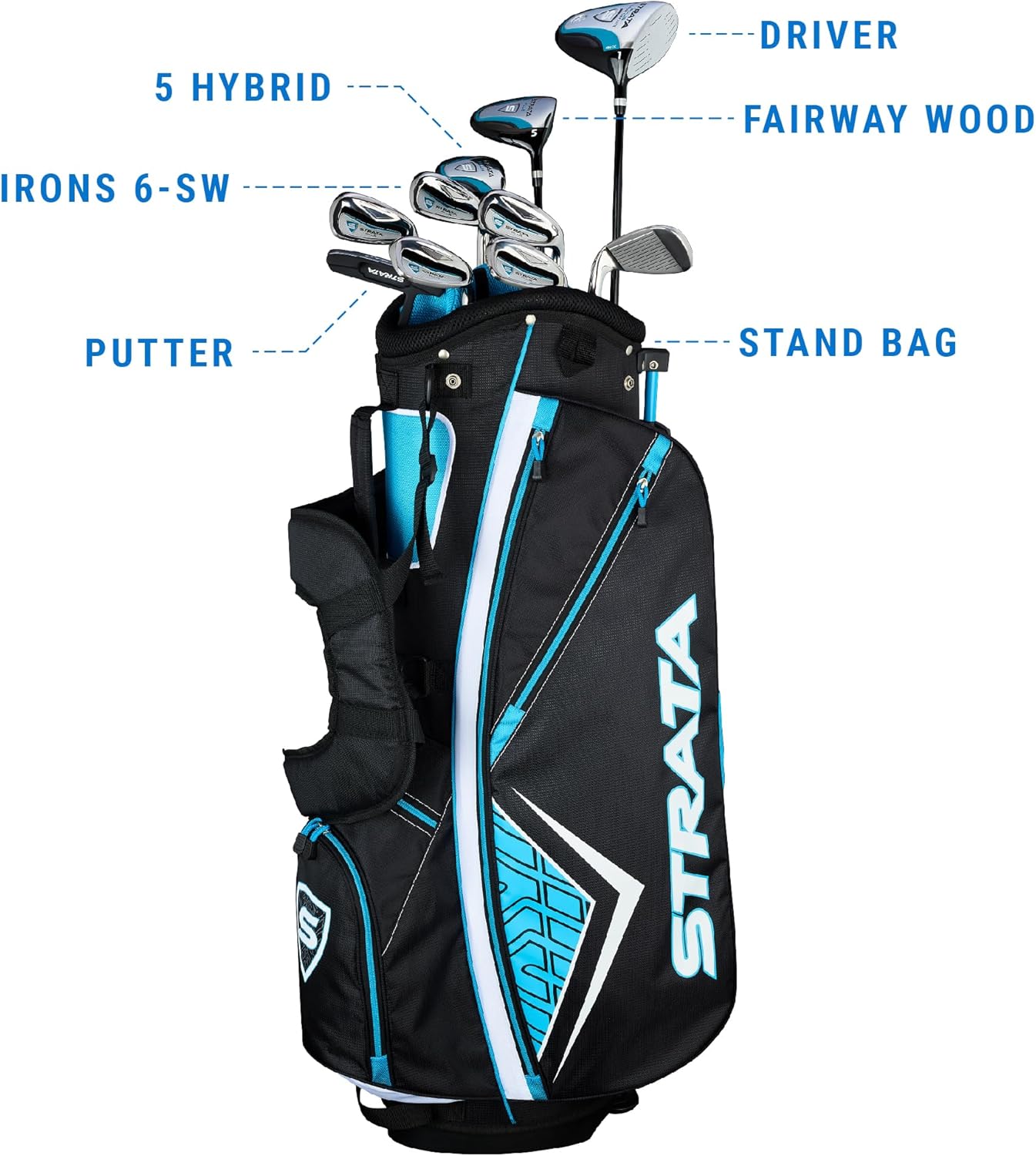 Callaway Womens Strata Club Set, Complete Kit