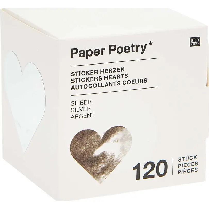 Sticker 120er-Set Paper Poetry