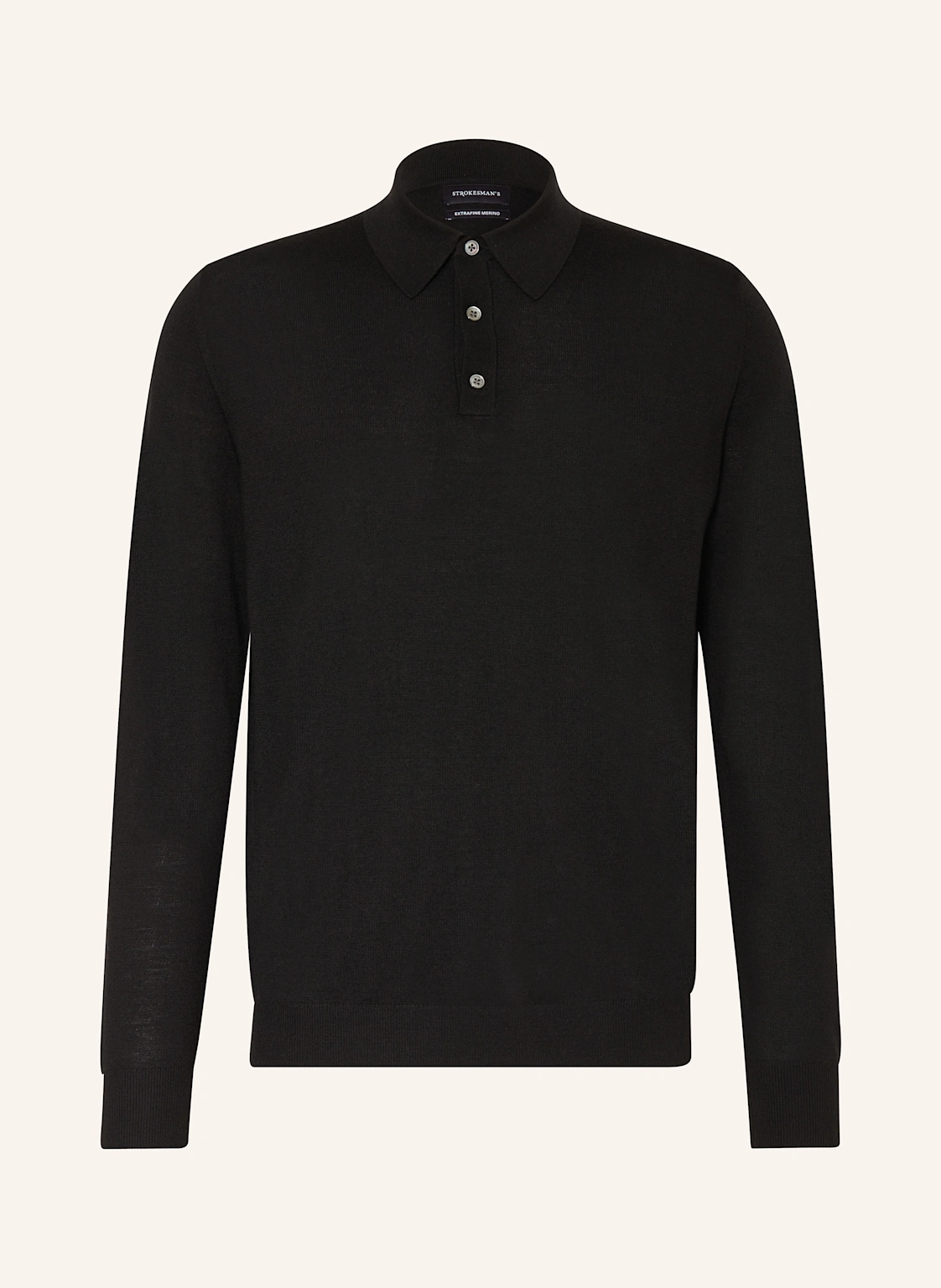 STROKESMAN'S Strick-Poloshirt