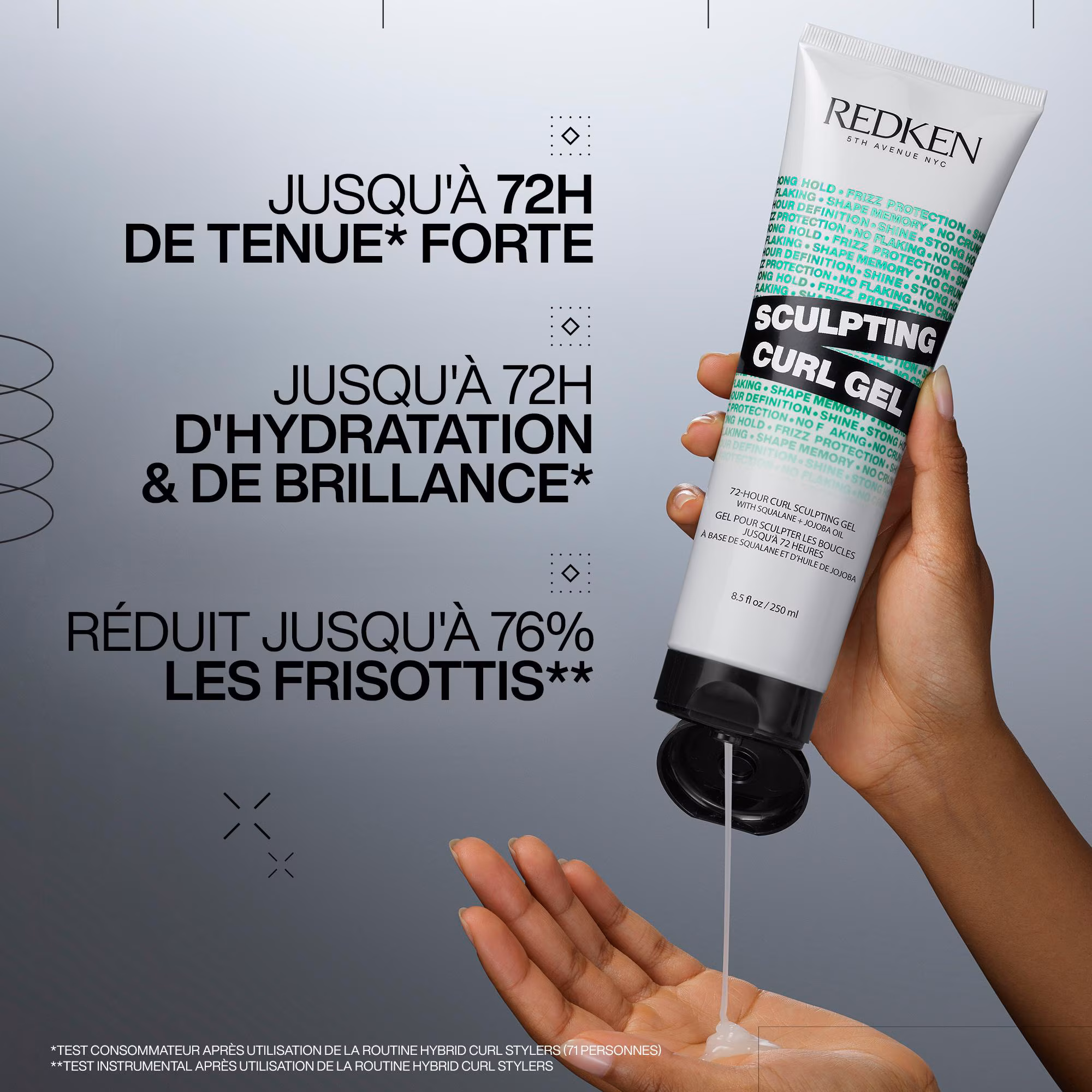 STYLING HYBRID CURL STYLERSGel définition boucles