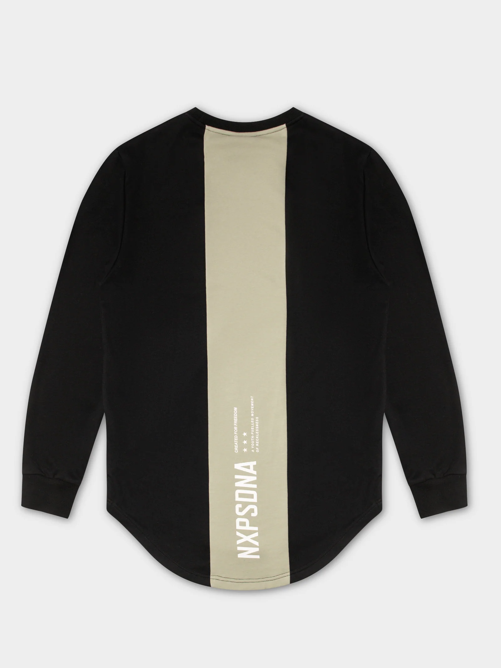 Be Free Dual Curved Sweater