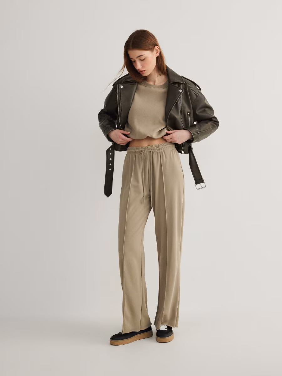 Wide Leg Trousers