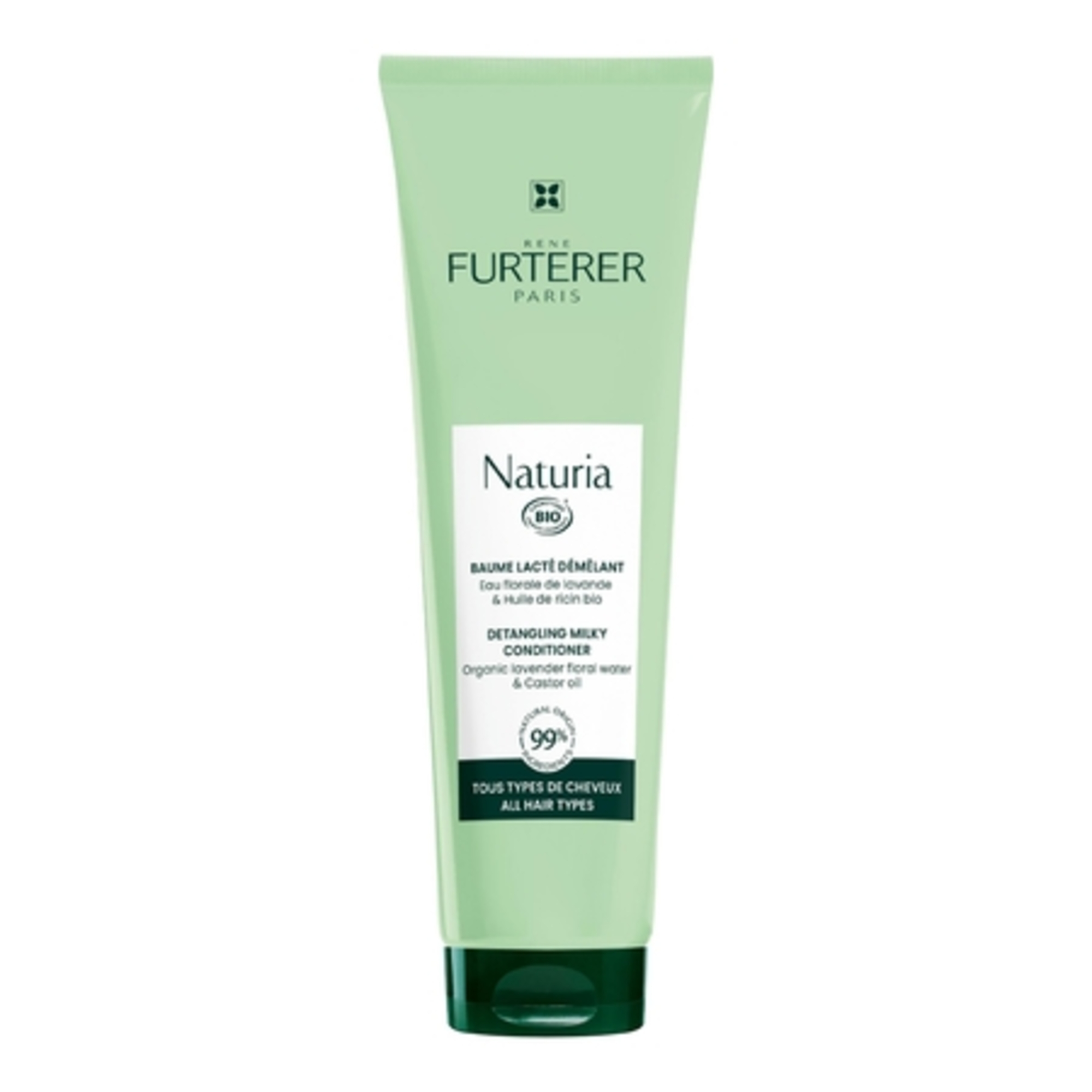 NATURIARené furterer baume lacté démêlant - soin démêlant bio - naturia 150 ml