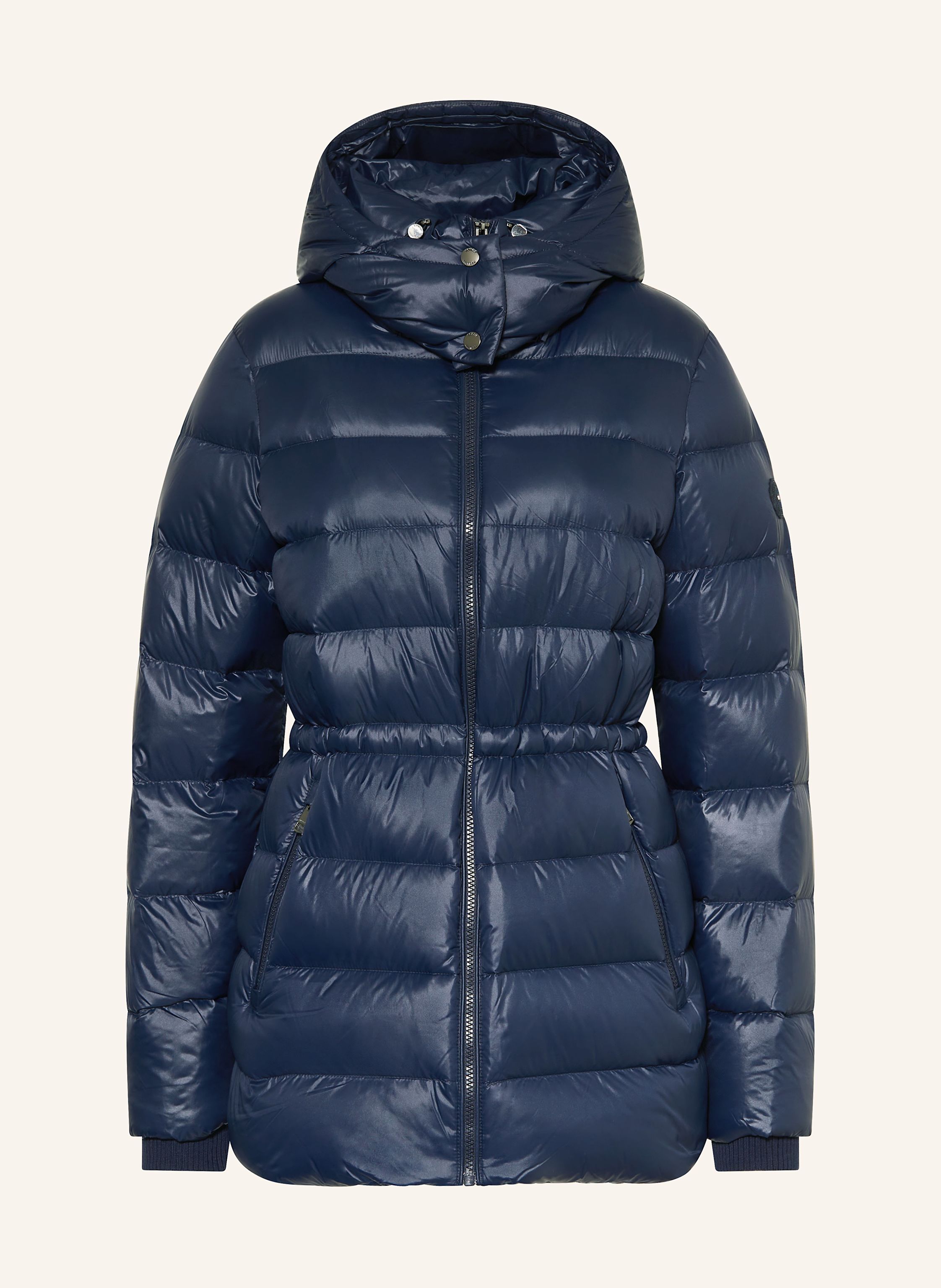 TOMMY HILFIGER Daunenmantel mit abnehmbarer Kapuze