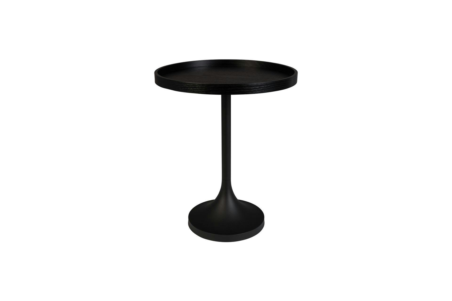 JASON - Table d'appoint en bois noir