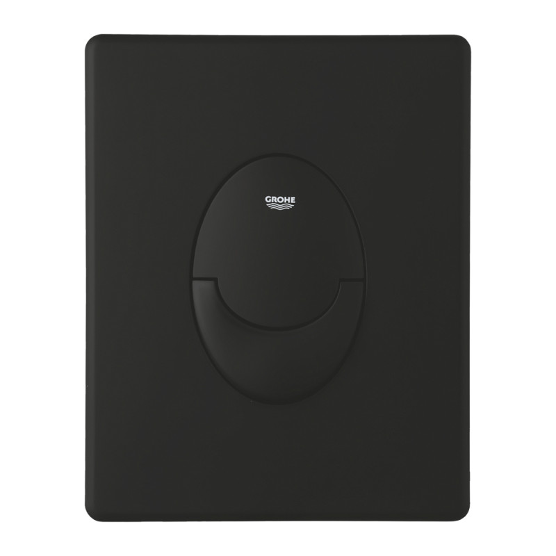 Plaque de commande pour WC suspendu Start noir mat GROHE