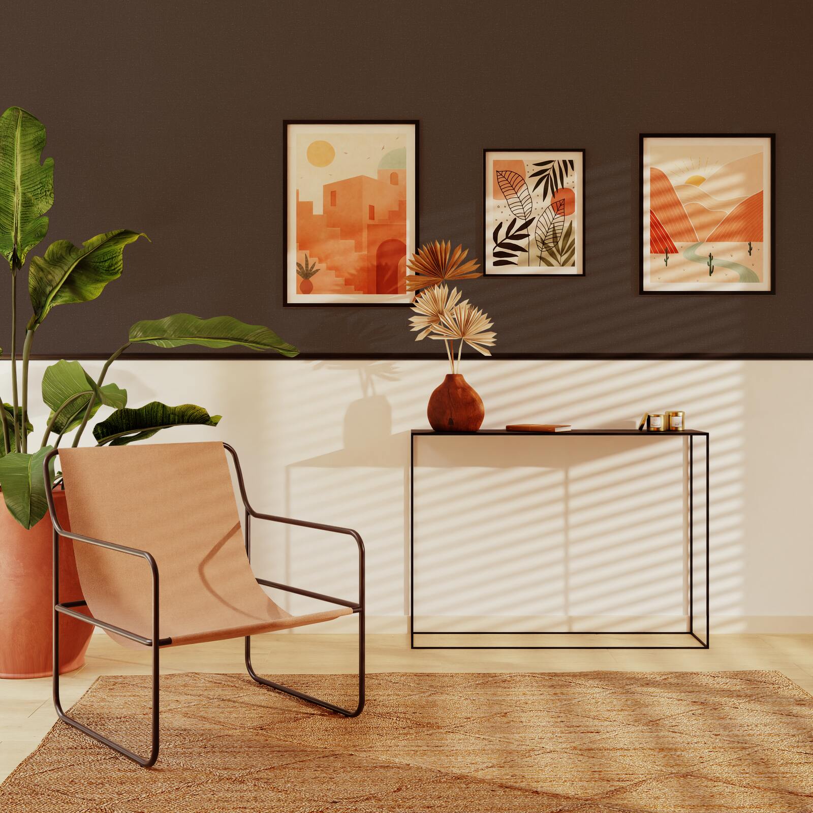4MURS Papier peint intissé NUNCA coloris fève de cacao