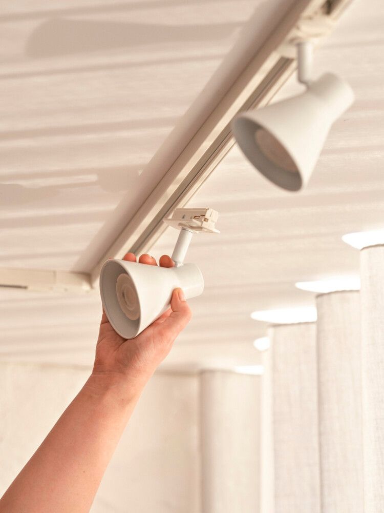 SPOTLIGHT NORDLUX EIK LINK GU10 HVIT Ø8,5 CM
