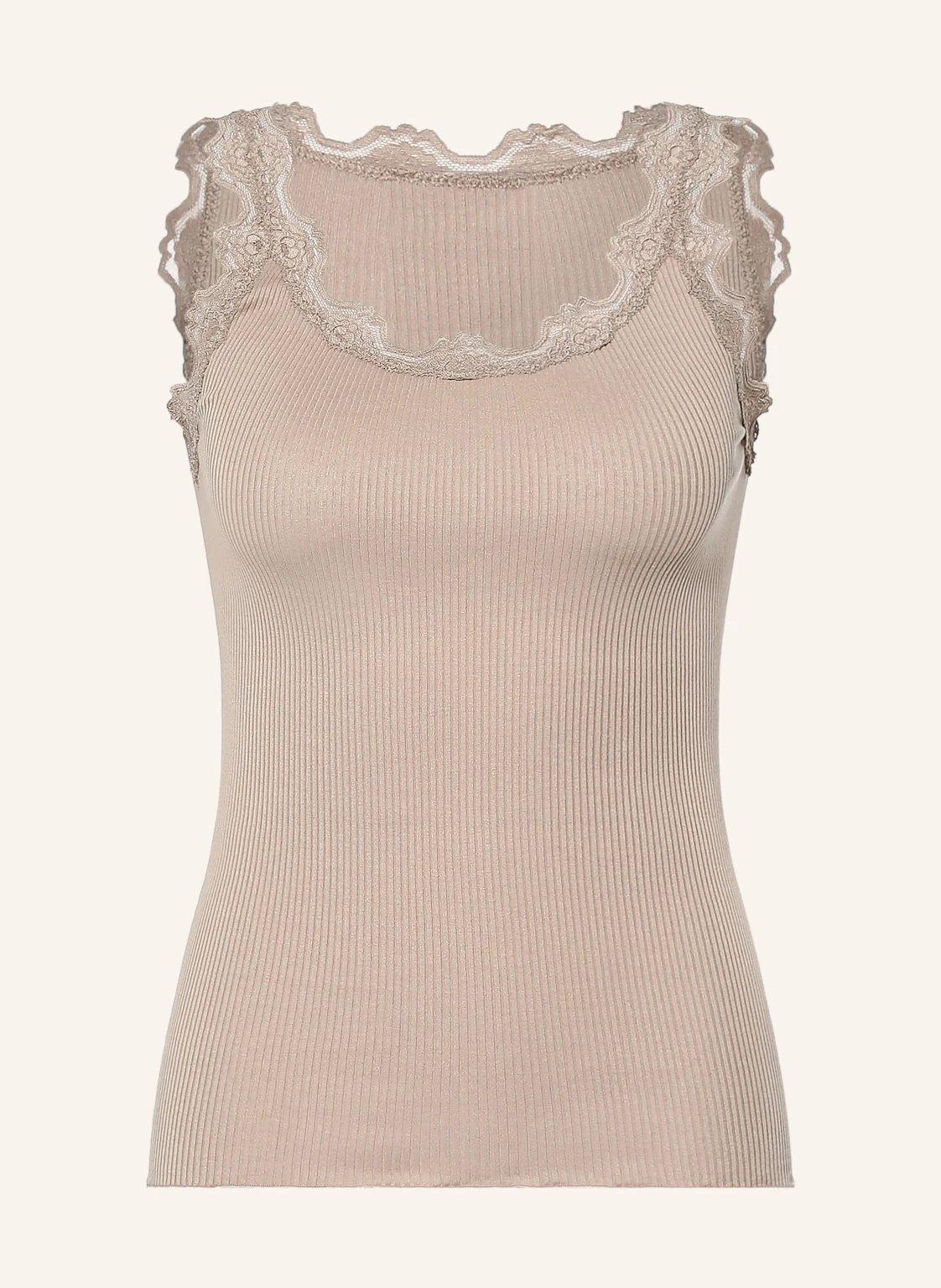 rosemunde Seidentop BABETTE mit Spitze