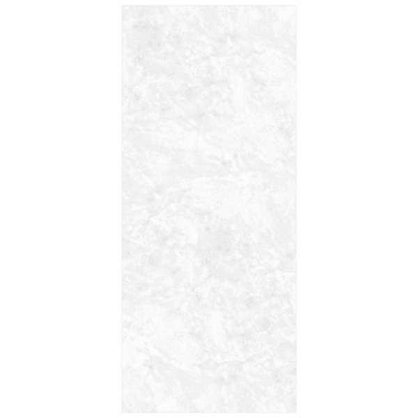 Panneau mural de salle de bains l.100 x H.210 cm, effet marbre gris brillant, Schulte DécoDesign Brio