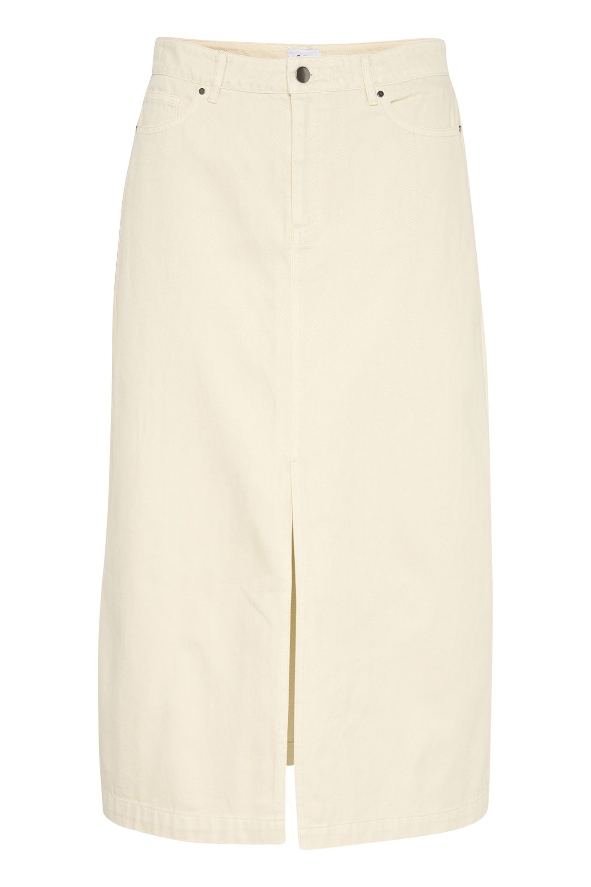 Saint Tropez IluSZ High-waisted Dyed Denim Skirt