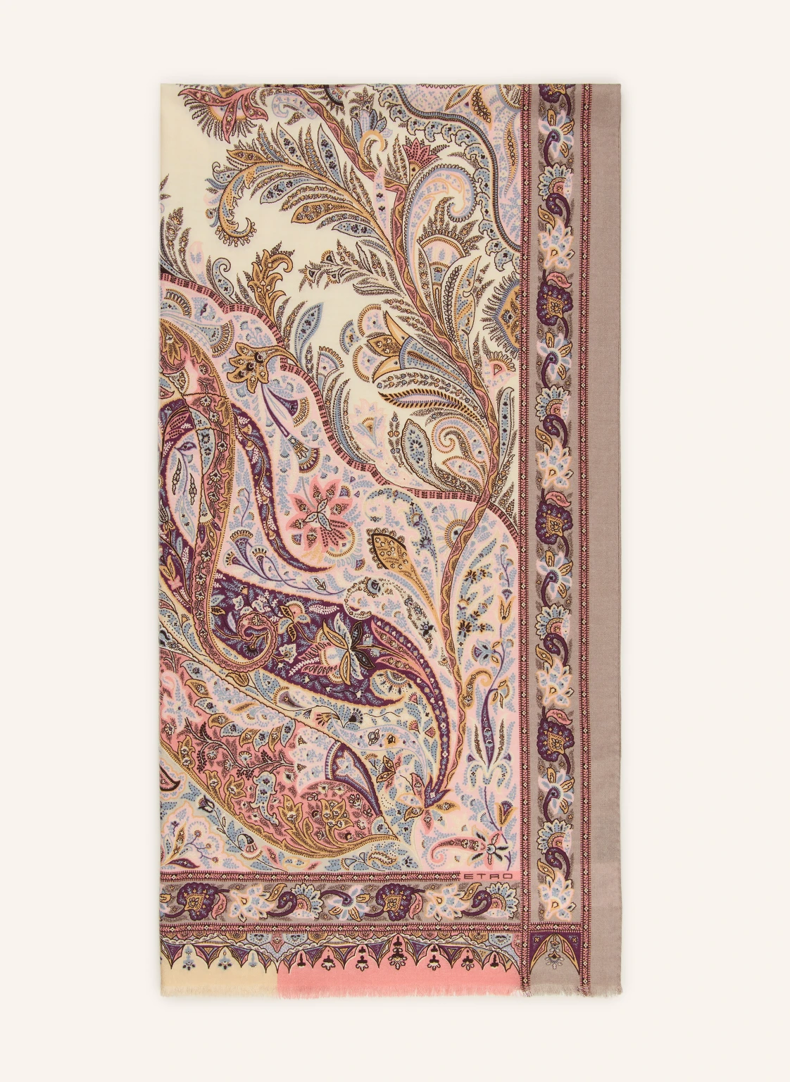 ETRO Schal mit Cashmere und Seide