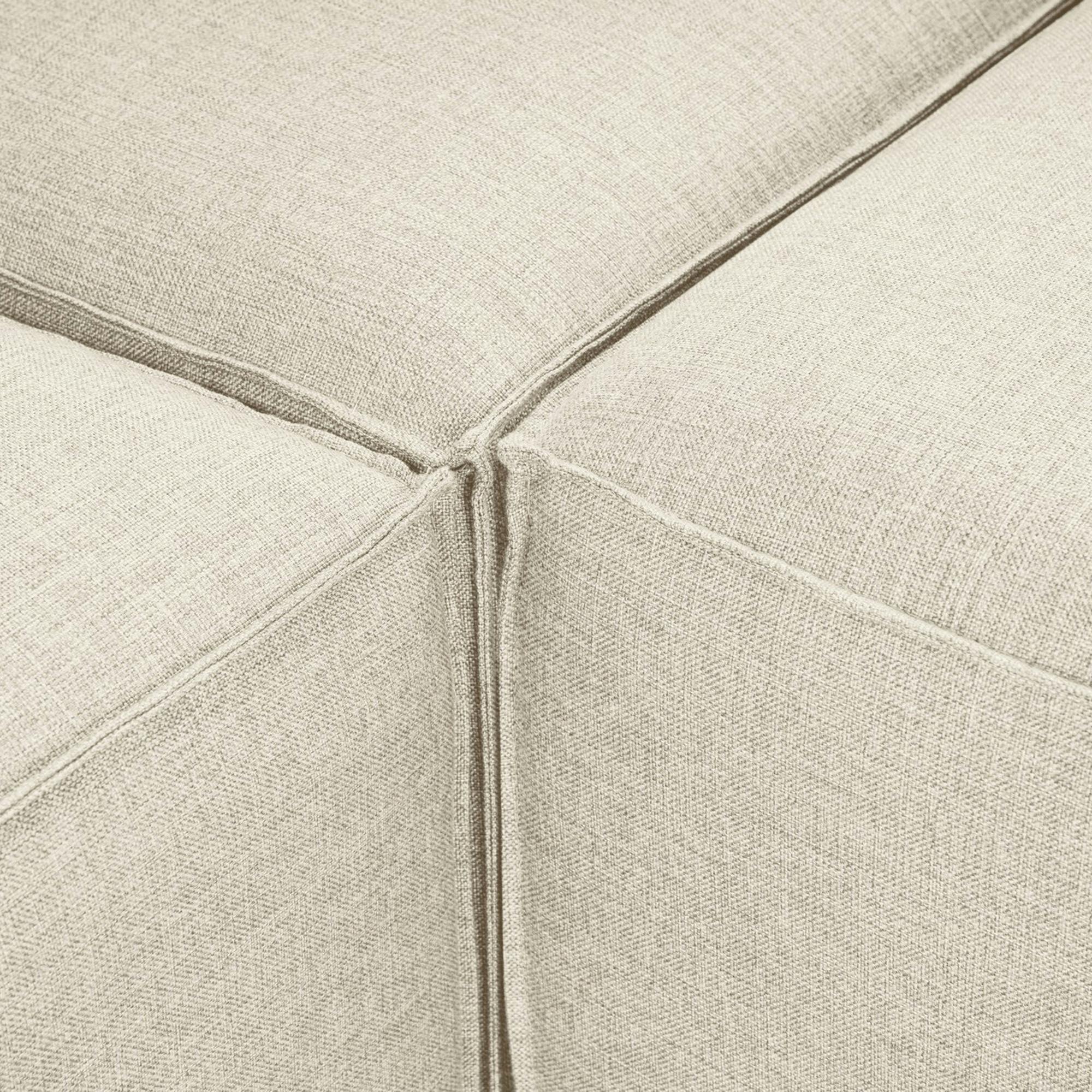 Canapé d'angle modulable écru - côté droit SPELLO