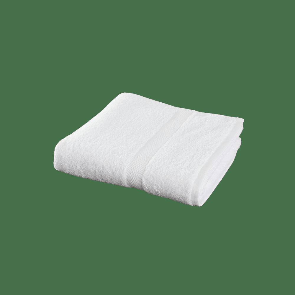 LUXE - Serviette de toilette en coton blanche 50x100 cm