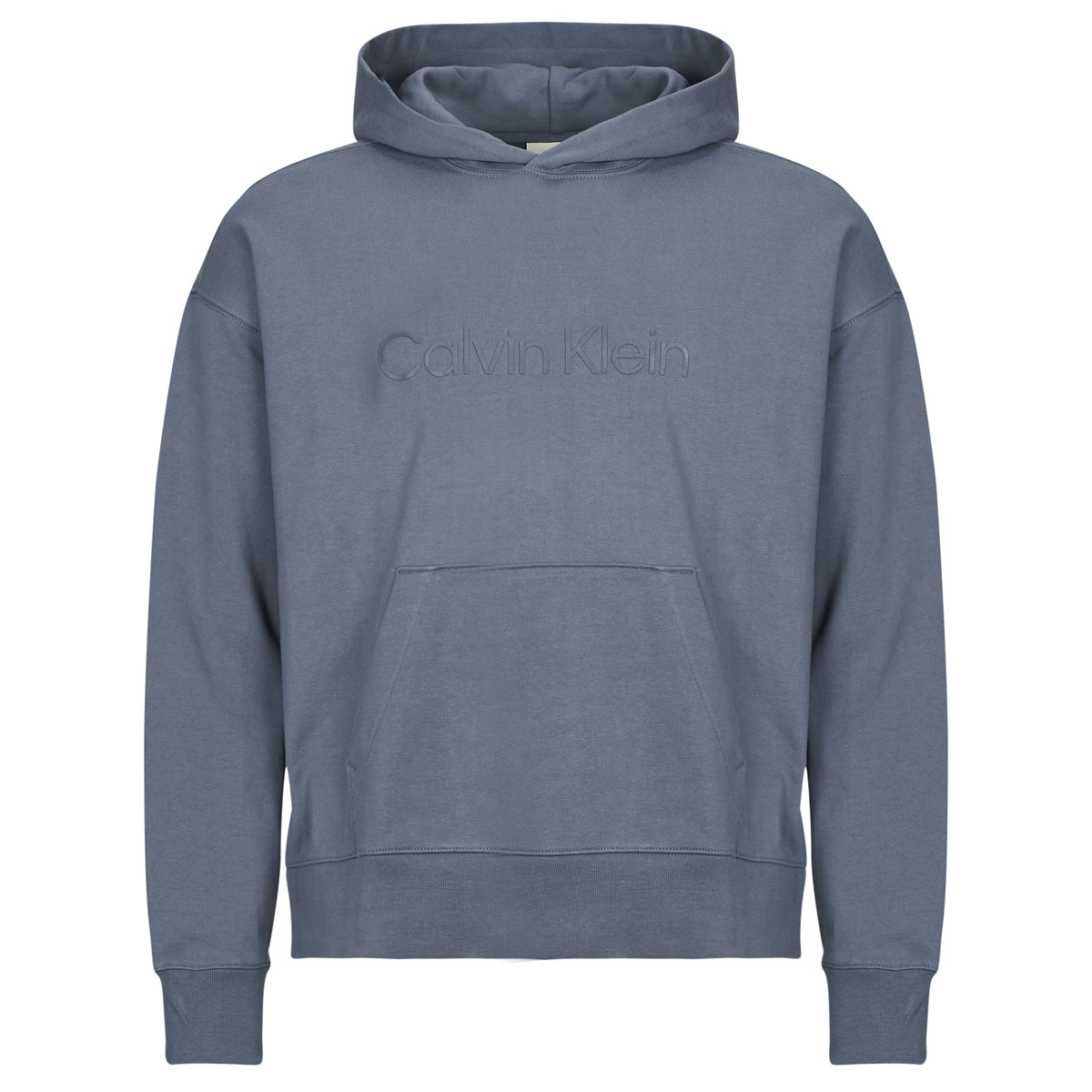 Calvin Klein Jeans - LS STANDARD LOGO PREMIUM TERRY P - Blue