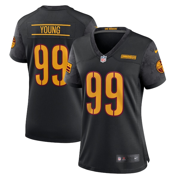Chase Young Washington Commanders Nike Women's Player Jersey - Black/Burgundy/White
