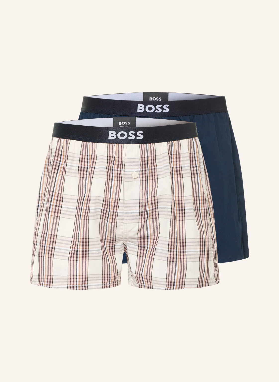 BOSS 2er-Pack Web-Boxershorts