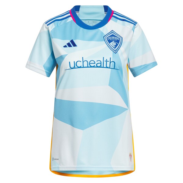 Omir Fernandez Colorado Rapids adidas Women's 2024 New Day Kit Replica Player Jersey - Light Blue