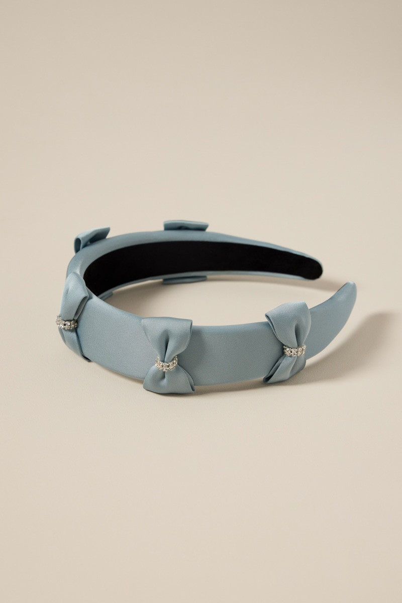 Mindy Bow Embellished Puffy Headband