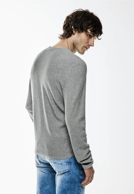 Strick Struktur Pullover