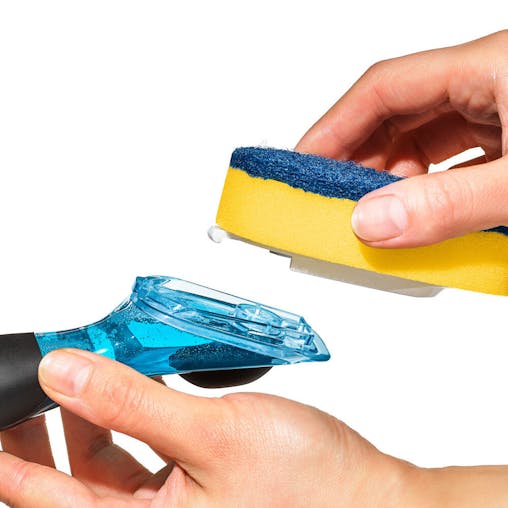 OXO Good Grips Soap Squirting Dish Scrub Soft Grip - 2 Pack