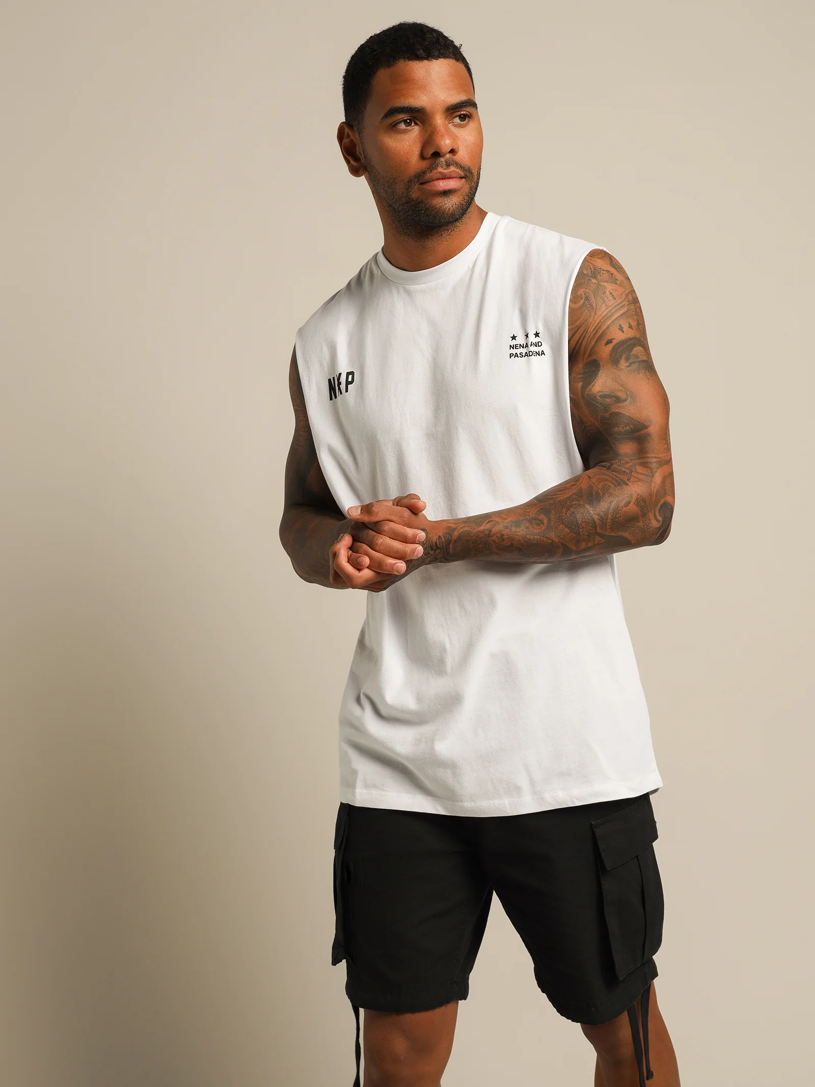 Tireless Scoop Back Muscle Shirt