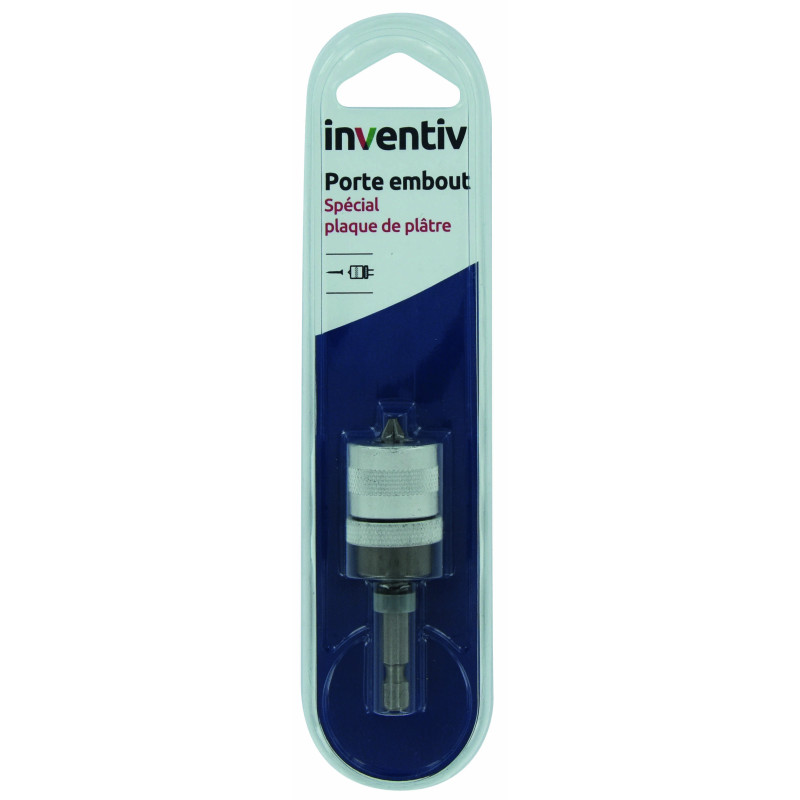 Porte-embout pour plaque de plâtre INVENTIV