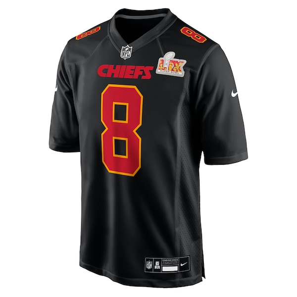 DeAndre Hopkins Kansas City Chiefs Nike Super Bowl LIX Fashion Game Jersey - Carbon Black