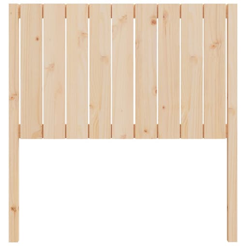 NNEVL Bed Headboard 95.5x4x100 cm Solid Wood Pine