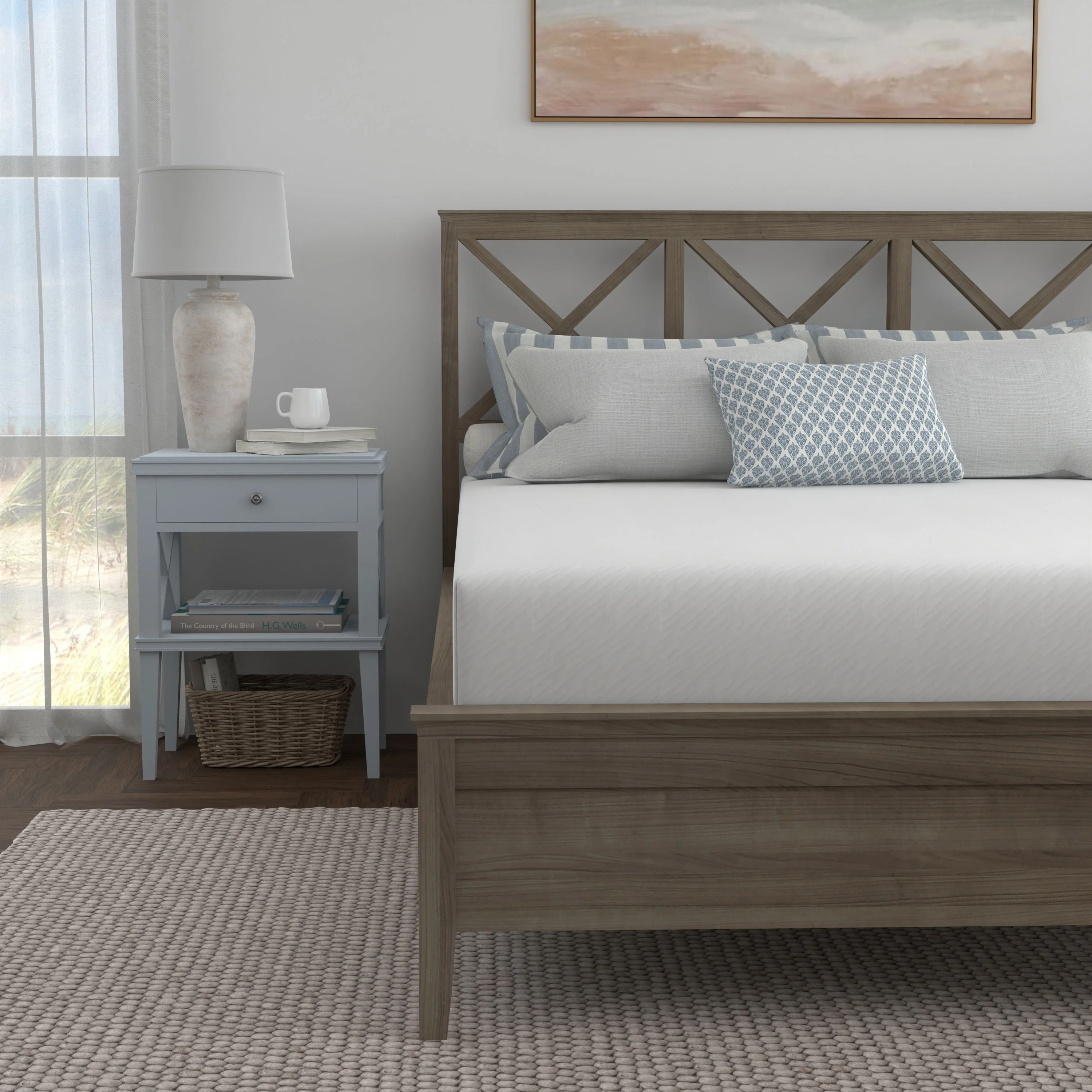 Sleep Inc. Sleep Solutions 10 Plush Memory Foam Mattress