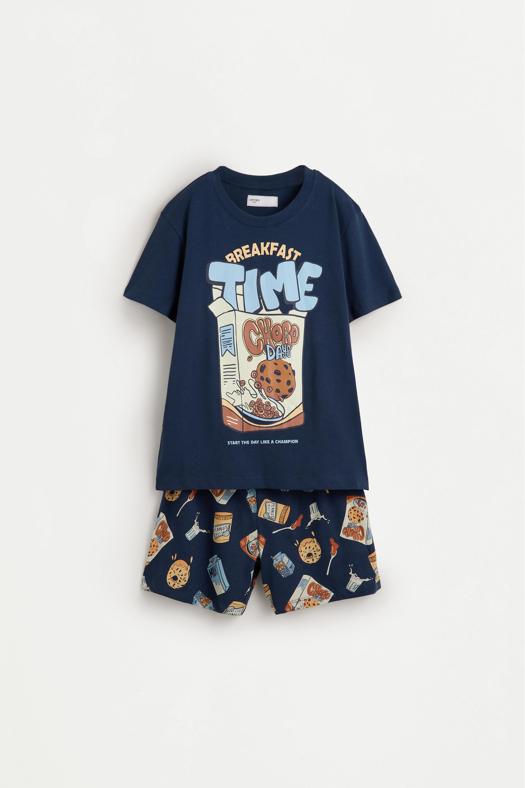 Pijama glow in the dark corto