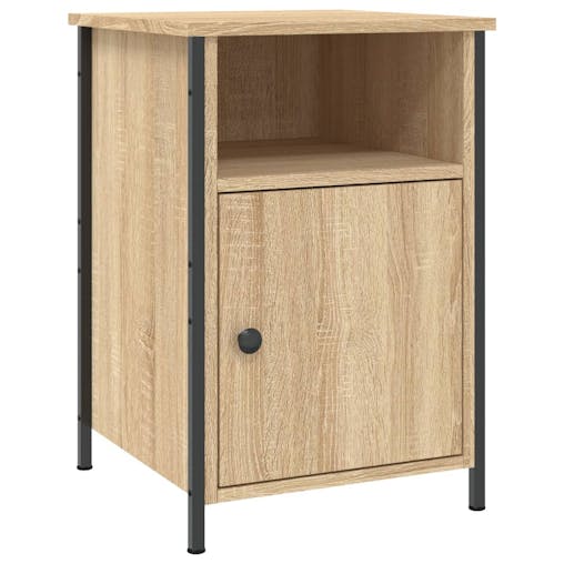 NNEVL Bedside Cabinet Sonoma Oak 40x42x60 cm Engineered Wood