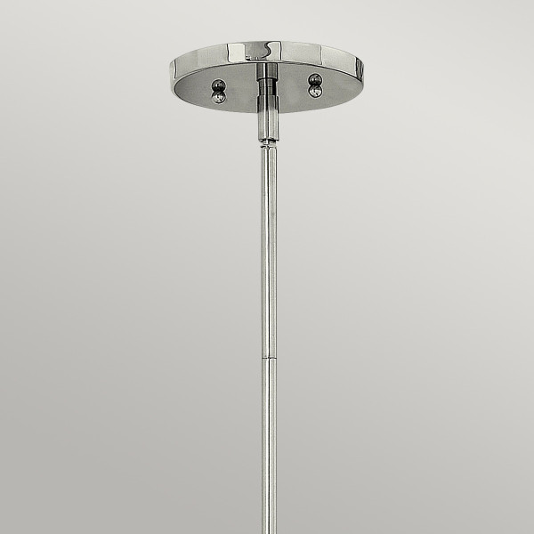 Lampa wisząca polerowany nikiel Zelda 1xE27x60W wym: 120x12x12 cm Hinkley